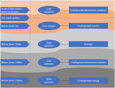 Oxidative Stress From Exposure to the Underground <mark class="highlighted">Space Environment</mark>